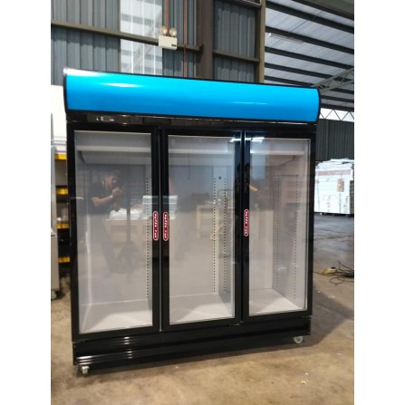 3 DOOR CHILLER BLACK WF 03